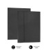 FUNDA UNIVERSAL PARA TABLET SUBBLIM 11" NEGRA - CIERRE MAGNETICO - SOPORTE ANTIDESLIZANTE