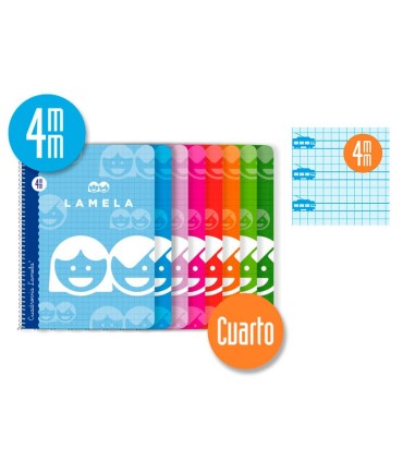 BLOC 4º LAMELA 4mm 40 HOJAS