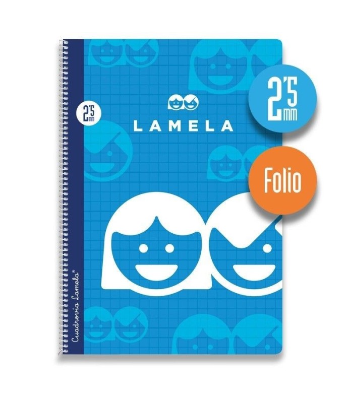 BLOC FOLIO LAMELA 2 5mm 80 HOJAS