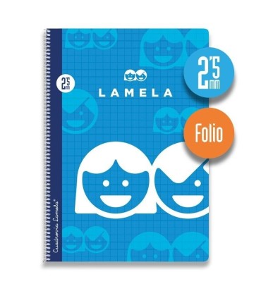 BLOC FOLIO LAMELA 2 5mm 80 HOJAS