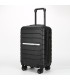 MALETA TROLLEY ABS NEGRA 34 23.5 X 55 CM