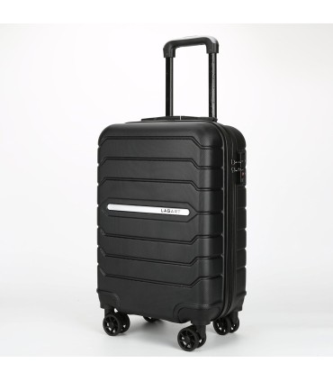 MALETA TROLLEY ABS NEGRA 34 23.5 X 55 CM