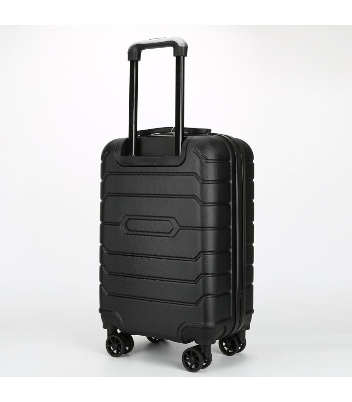 MALETA TROLLEY ABS NEGRA 34 23.5 X 55 CM