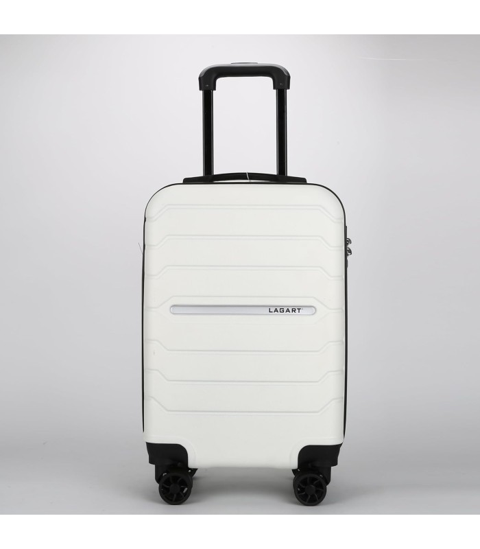 MALETA TROLLEY ABS  BLANCA 34 X 23.5 X 55 CM