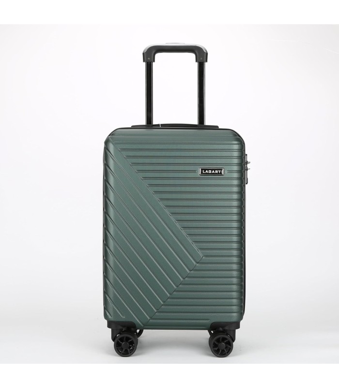 MALETA TROLLEY ABS VERDE OSCURO 34 X 23.5 X 55 CM