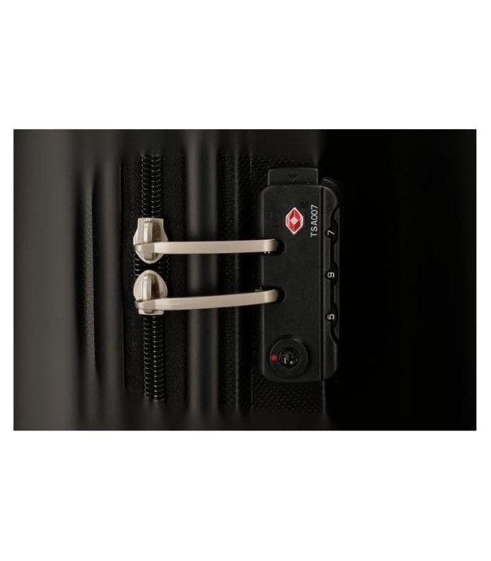 MALETA TROLLEY ABS VERDE OSCURO 34 X 23.5 X 55 CM