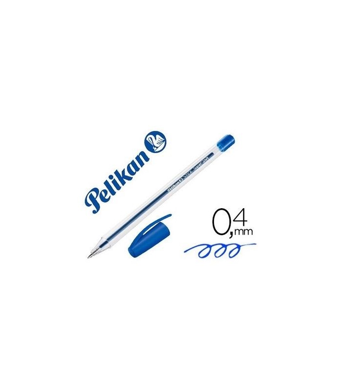 BOLIGRAFO PELIKAN STICK SUPERSOFT AZUL