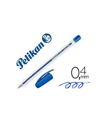 BOLIGRAFO PELIKAN STICK SUPERSOFT AZUL