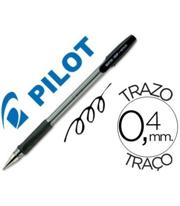 BOLIGRAFO PILOT BPS-GP NEGRO