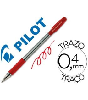 BOLIGRAFO PILOT BPS ROJO