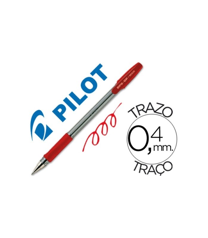 BOLIGRAFO PILOT BPS ROJO