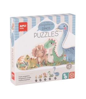 PUZZLE PROGRASIVO DINOS APLI