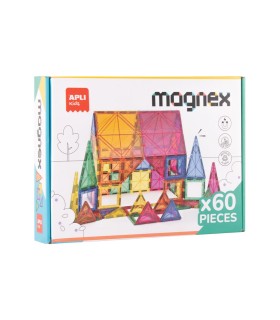JUEGO MAGNEX 60 PIEZAS APLI