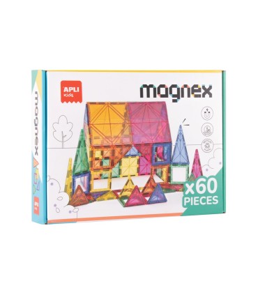 JUEGO MAGNEX 60 PIEZAS APLI