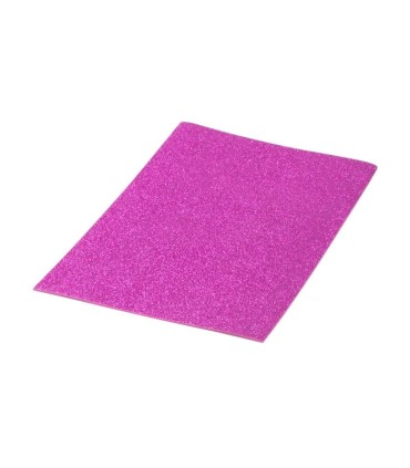 GOMA EVA PURPURINA FUCSIA BIODEGRADABLE PRYSE  40 X 60