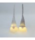GNOMO DE NAVIDAD LED COLGANTE GELBIN 26cm GSC GRIS