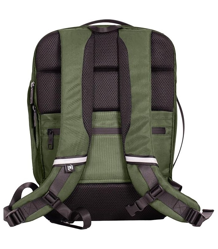 MOCHILA EXECUTIVE OXFBAG RPET VERDE CAQUI