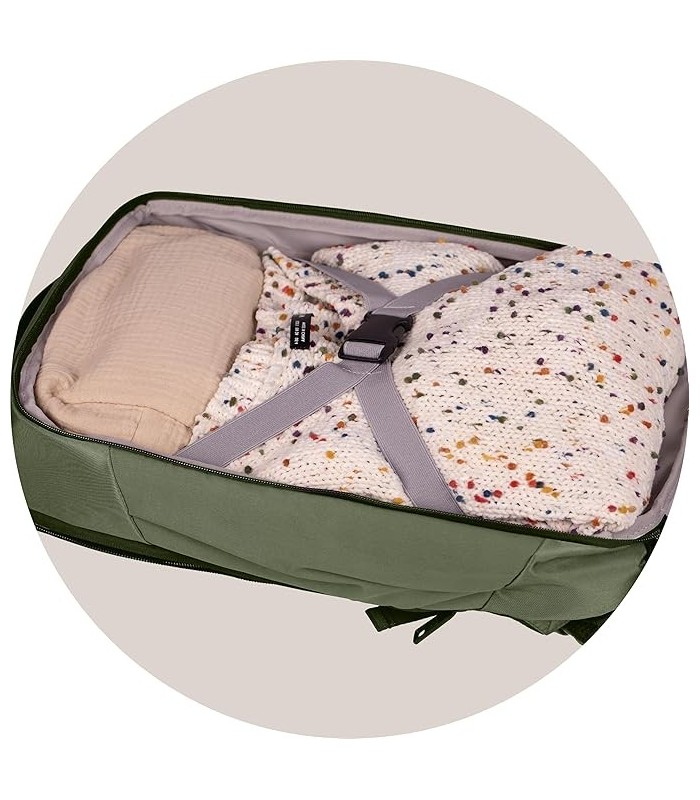 MOCHILA EXECUTIVE OXFBAG RPET VERDE CAQUI