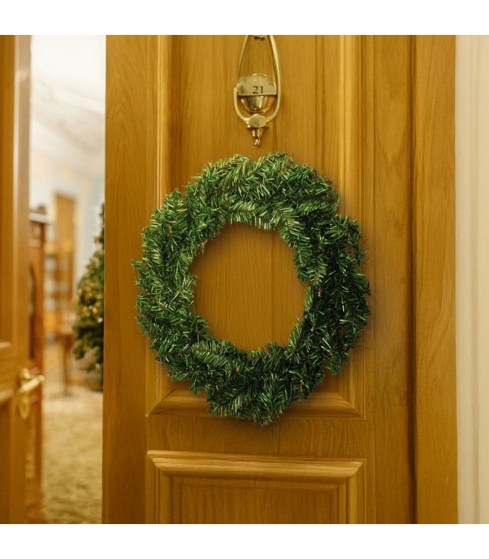 CORONA DE NAVIDAD MUBI GSC Ø50cm 80 RAMAS