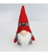 GNOMO DE NAVIDAD RUBBELS GSC 13cm ROJO Y GRIS