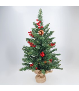 ARBOL DE NAVIDAD ARTIFICIAL LED PONAK GSC 60cm 75 RAMAS