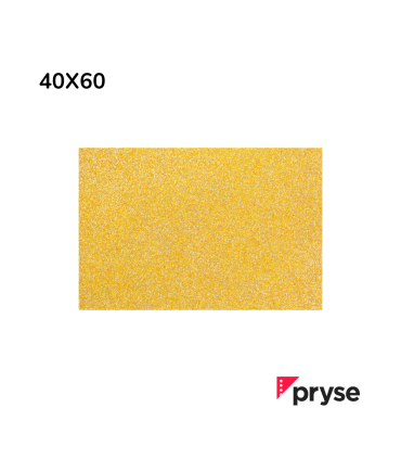 GOMA EVA PURPURINA ORO BIODEGRADABLE PRYSE  40 X 60