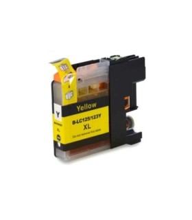 CARTUCHO BROTHER COMPATIBLE LC121XL - LC123XL AMARILLO LC121Y - LC123Y 10ml