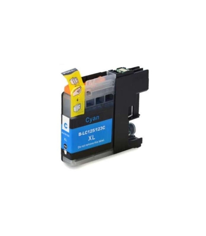 CARTUCHO BROTHER COMPATIBLE LC121XL - LC123XL CYAN LC121C - LC123C 10ml
