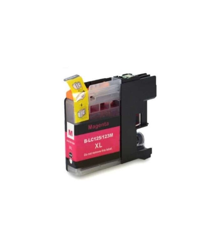 CARTUCHO BROTHER COMPATIBLE LC121XL - LC123XL MAGENTA LC121M - LC123M 10ml