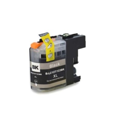 CARTUCHO BROTHER COMPATIBLE LC121XL - LC123XL NEGRO LC121CK - LC123BK 20 6ml