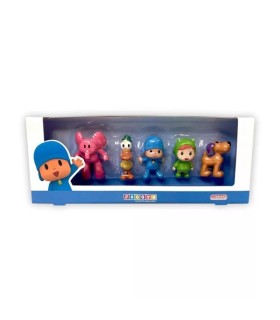 COLECCION POCOYO COMANSI - 5 FIGURAS - DISEÑO INFANTIL