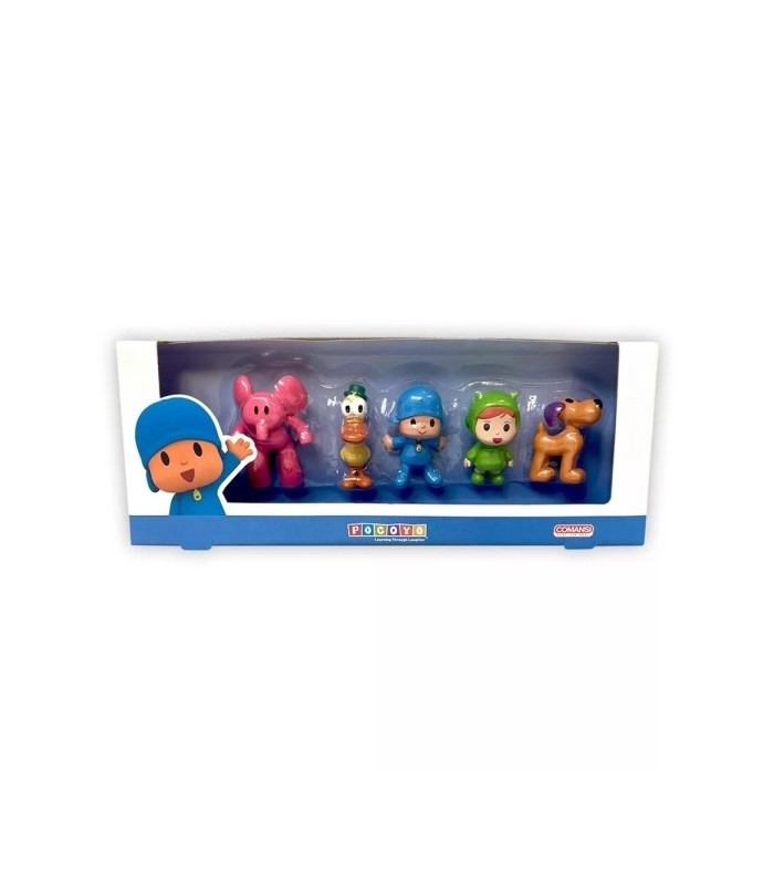 COLECCION POCOYO COMANSI - 5 FIGURAS - DISEÑO INFANTIL