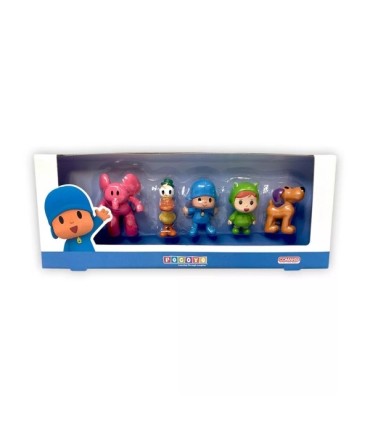 COLECCION POCOYO COMANSI - 5 FIGURAS - DISEÑO INFANTIL
