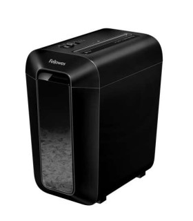 DESTRUCTORA FELLOWES POWERSHRED LX65 NEGRA - CORTE PARTICULAS P-4 - DESTRUYE HASTA 10 HOJA