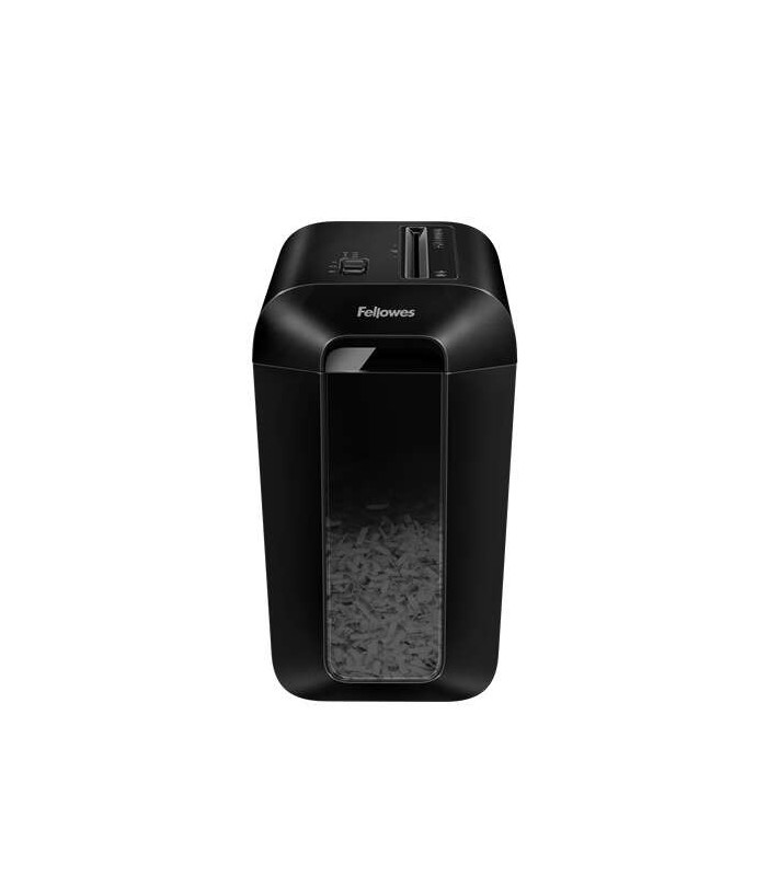 DESTRUCTORA FELLOWES POWERSHRED LX65 NEGRA - CORTE PARTICULAS P-4 - DESTRUYE HASTA 10 HOJA