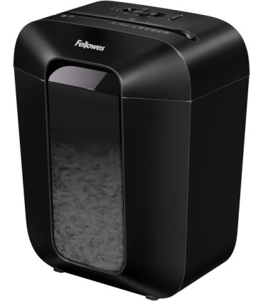 DESTRUCTORA FELLOWES POWERSHRED LX50 NEGRA - CORTE PARTCULAS P-4 - DESTRUYE HASTA 9 HOJAS
