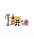 COLECCION FAMILIA BOB ESPONJA COMANSI - 4 FIGURAS - COLECCIONABLE