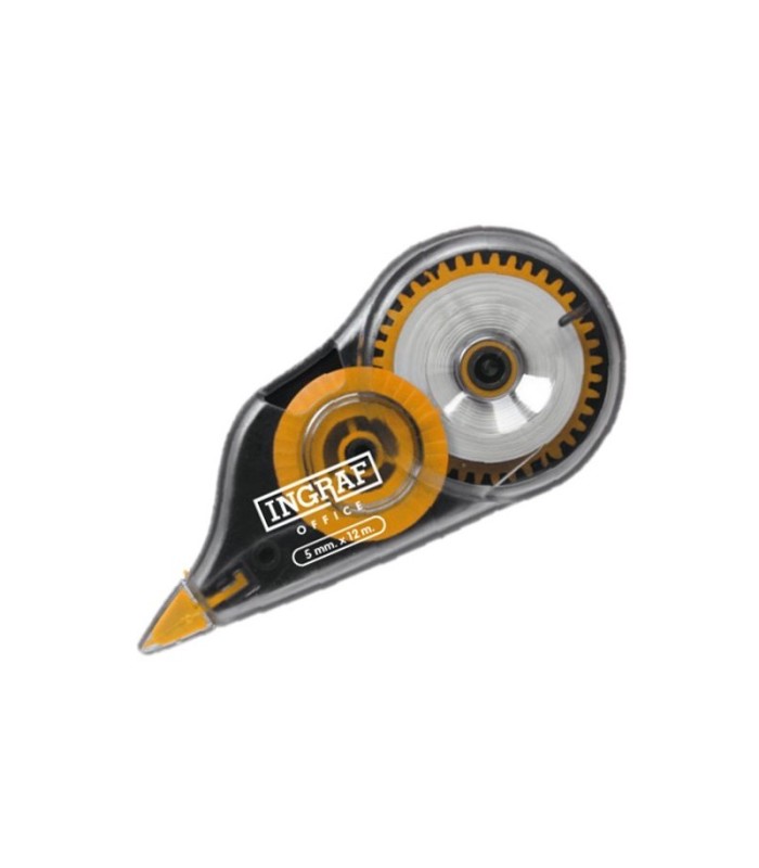 CINTA CORRECTORA XL INGRAF OFFICE CLUB 5mm X 12 METROS