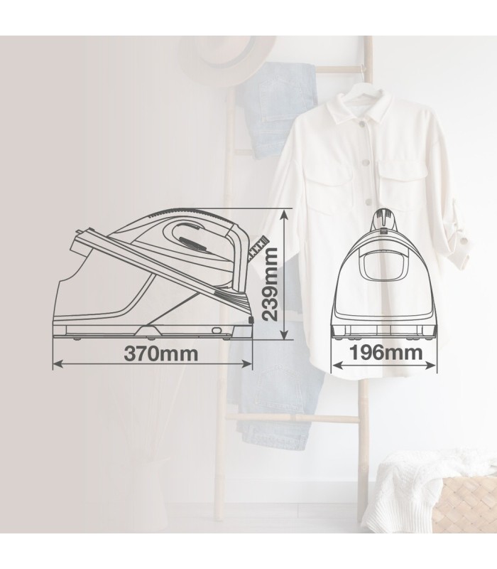 CENTRO DE PLANCHADO DE VAPOR TATARLI GSC - POTENCIA 2400W - DEPOSITO DE AGUAL 1 5 litros