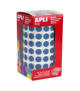 GOMET CIRCULOS AZUL 10 5MM APLI