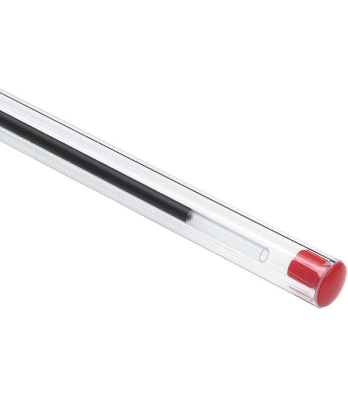 BOLIGRAFO BIC CRISTAL ORIGINAL ROJO - PUNTA REDONDA 1 0mm - TRAZO 0 4mm