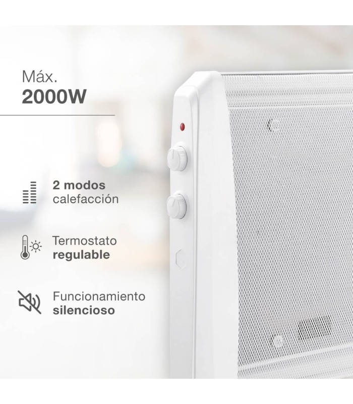 RADIADOR DE MICA KAMBAL NAIROS GSC - POTENCIA MAX  2000W - TRIPLE SISTEMA DE SEGURIDAD