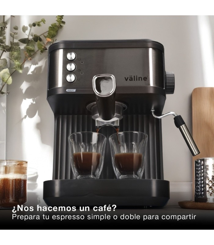 CAFETERA ESPRESSO LAKATO GSC - POTENCIA 850W - PRESION 20 BARES - DEPOSITO 1 8 LITROS