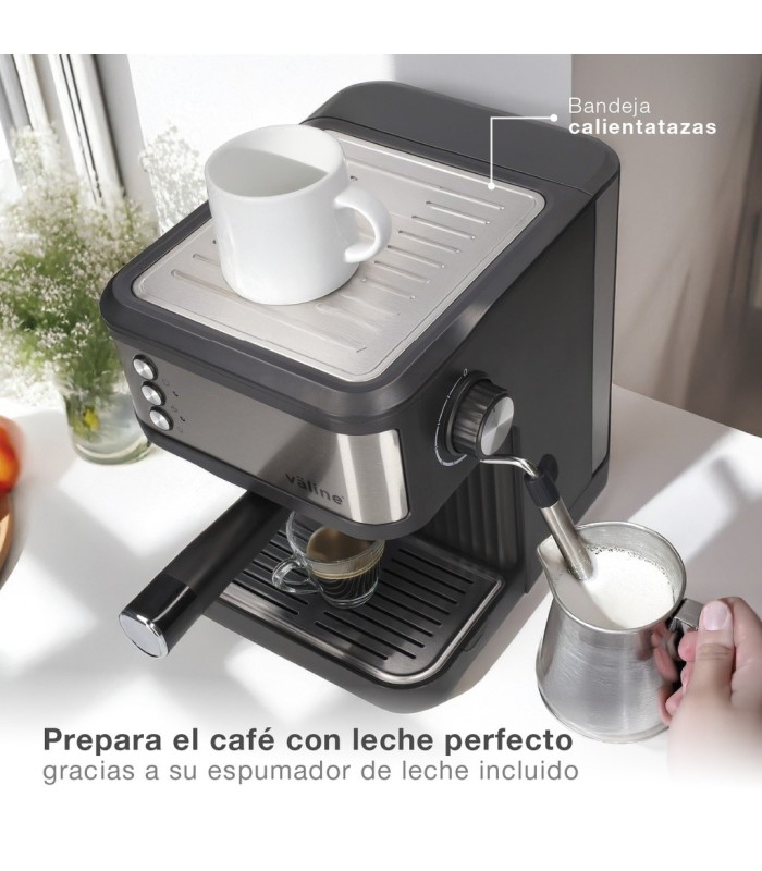 CAFETERA ESPRESSO LAKATO GSC - POTENCIA 850W - PRESION 20 BARES - DEPOSITO 1 8 LITROS
