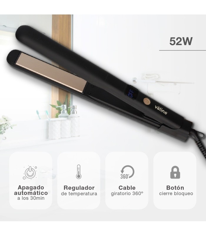 PLANCHA DE PELO CERAMICA SINKUT GSC - POTENCIA 52W