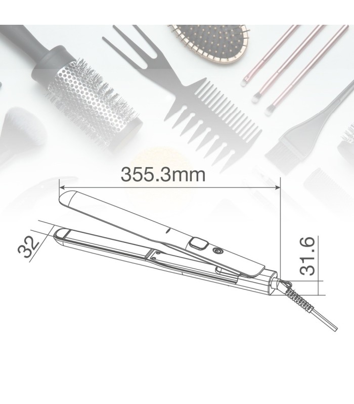 PLANCHA DE PELO CERAMICA SINKUT GSC - POTENCIA 52W