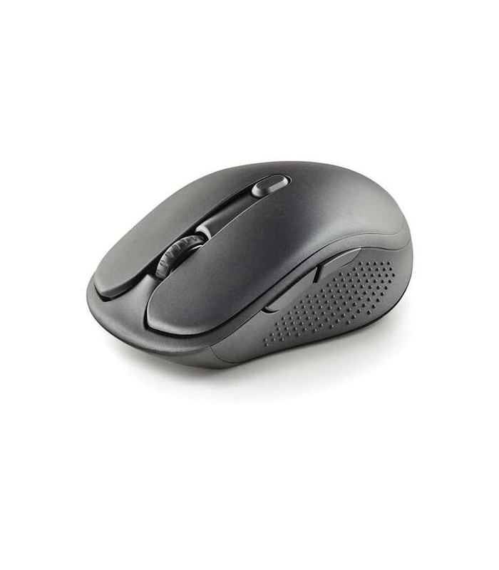 RATON INALAMBRICO NGS EVO RUST NEGRO - USB 1600dpi - RECARGABLE - 5 BOTONES - USO DIESTRO