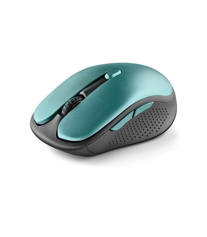 RATON INALAMBRICO NGS EVO RUST VERDE AGUA - USB 1600dpi - RECARGABLE - 5 BOTONES