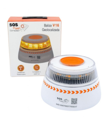 BALIZA DE SEÑALIZACION DE EMERGENCIA V16 GEOLOCALIZADA SOS FLASH - ALCANCE 1 KILOMETRO