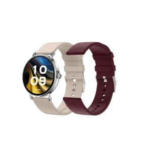 SMARTWATCH SPC SMARTEE DUO VELVET 9656B BLANCO - PANTALLA AMOLED 1 32" - BAT  HASTA 7 DIAS